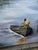 Realism A.Parhimovitš Two in a Boat 2014 Landscape Pirita River in Estonia Acrylic on Canvas Paintings For Sale - Image 3 of 6