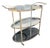 Modern Modern Nickel Plated Arbor Bar Cart For Sale - Image 3 of 5