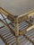 Scandinavian Rattan, Raffia and Glass Serving Cart, 1960s For Sale - Image 12 of 14