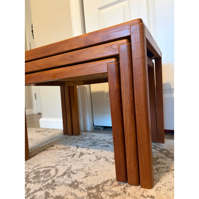 These authentic tables were produced in the 1960s by Vejle Stole Moblefabrik and were recently inspected for quality. This...