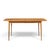 Wood Broyhill Brasilia Mid Century Walnut Expanding Dining Table With 1 Leaf For Sale - Image 7 of 10