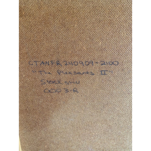 "The Pleasants II and III" Modern Abstract Panel Paintings, Set of 2 For Sale - Image 11 of 12