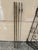 Antique Spanish Renaissance Scrolling Wrought Iron 57 X 45 Garden Entry Gate Set For Sale - Image 15 of 18