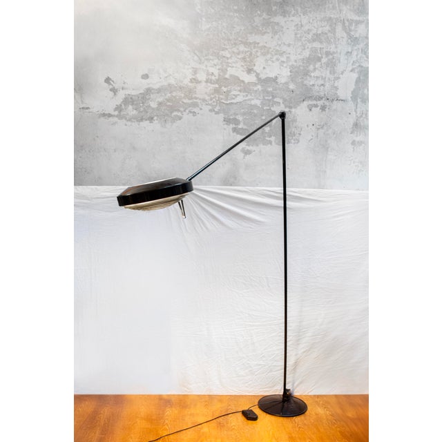Metal Vintage Elle 55 Floor Lamp by Tommaso Cimini for Lumina, 1980s For Sale - Image 7 of 7