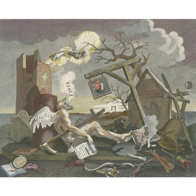 Hogarth, Final Satire: The Bathos, 1800, Print For Sale - Image 6 of 10