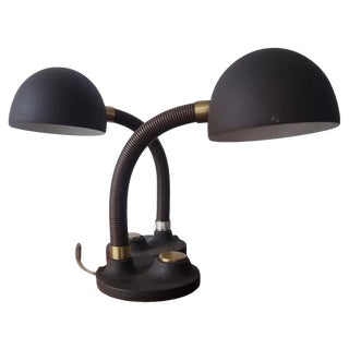 Mid-Century German Table Lamps by Egon Hillebrand for Hille, 1970s, Set of 2 For Sale