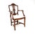 Vintage Shield Back Dining Chairs, 1930, Set of 8 For Sale - Image 4 of 12