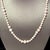 Metal Akoya Pearl Necklace 14k Yellow Gold Certified For Sale - Image 7 of 11