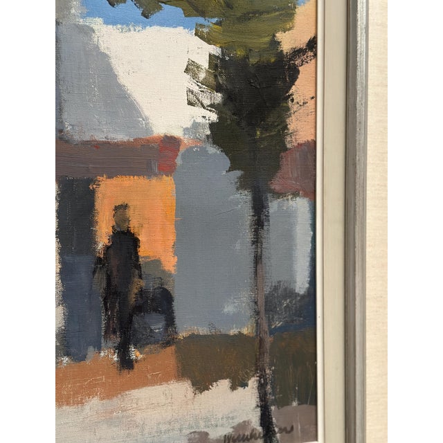 Stig Wernheden, Southern City Scene, 1960s, Oil on Canvas, Framed For Sale - Image 16 of 18