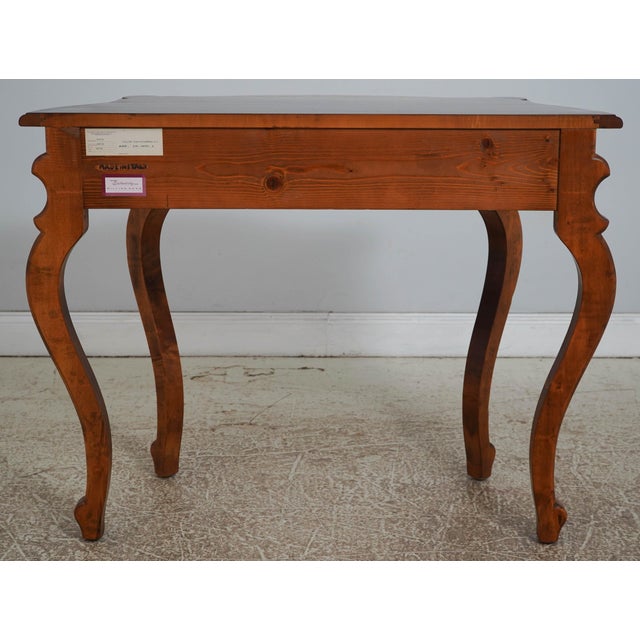 Baker Milling Road Continental Serpentine Console Table For Sale - Image 16 of 18