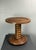 Chunky Low Turned Wood Brutalist Side Table in the style of Charles Dudouyt, 1950s For Sale - Image 14 of 17