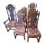 Downsizing - Must Sell - Late 19th Century Antique English Gothic Revival Carved High Back Dining Chairs – Set of 8 For Sale