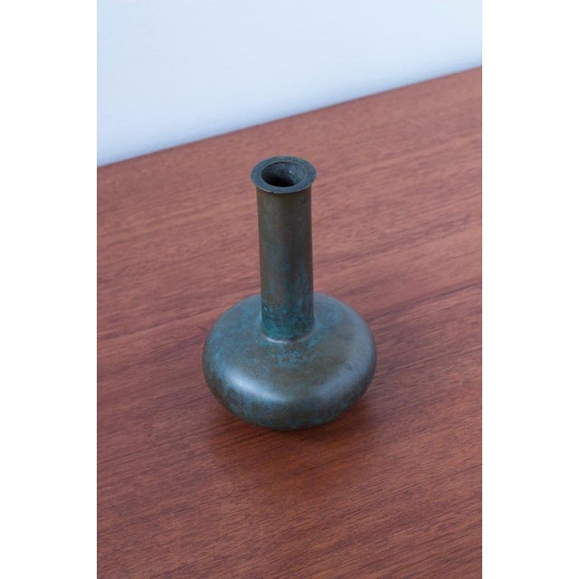 Bronze Vase by Sune Bäckström For Sale - Image 3 of 6