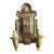 Vintage Boho Empire Bronze Wall Light Sconce For Sale