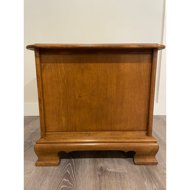 Dad loved Ethan Allen furniture. When he left some behind in the divorce, he promptly purchased his own pieces in their...