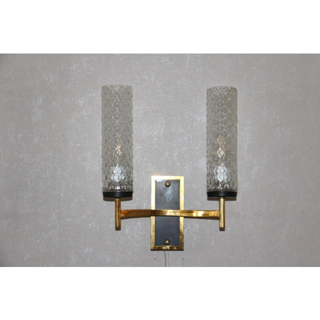 Mid-Century French Sconces, Set of 2 For Sale - Image 10 of 14