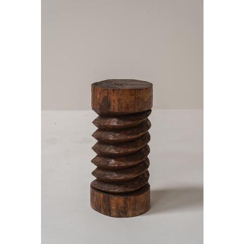 Vintage French Hand-Carved Wooden Wine Screws, Set of 2 For Sale - Image 9 of 15