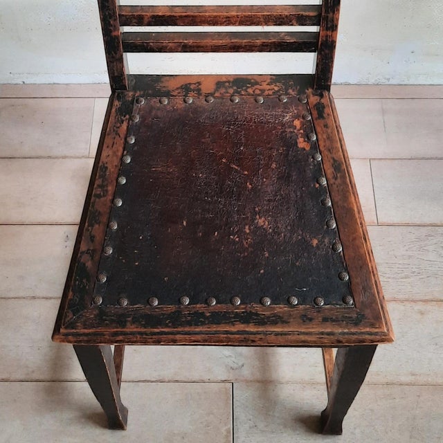 Art Nouveau Chair, 1910s For Sale - Image 5 of 9