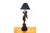 20th Century Figurative Lamps, France, 1890s, Set of 2 For Sale - Image 4 of 9