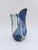 Extraordinary Murano glass vase Decorated with blue twisted canes Signed Talpot under the base Good condition, intact,...