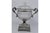 Cut Glass Compote with Silver Structure and Removable Lid For Sale - Image 4 of 8