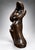 1950s Attribute to Henry Moore Upright Internal External Form Bronze Sculpture For Sale - Image 9 of 10