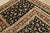 Tabriz Rug 7’9” X 9’10” Black Wool/Silk Traditional Hand-Knotted Oriental Carpet For Sale - Image 14 of 15