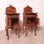 Louis XV Style Bedside Tables with Marble Tops, 1940s, Set of 2 For Sale - Image 13 of 18