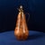1950s Tobacco-Coloured Parchment and Brass Thermos by Macabo of Cusano Milanino, Italy 1950 For Sale - Image 5 of 17