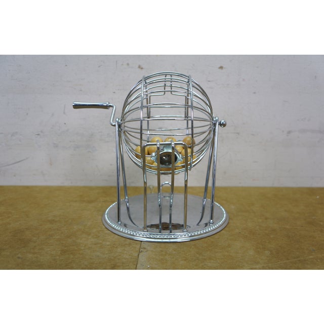 Silver Godinger Magic 8 Ball Novelty Fortune Teller Bingo Tumbler Game 10" For Sale - Image 8 of 16