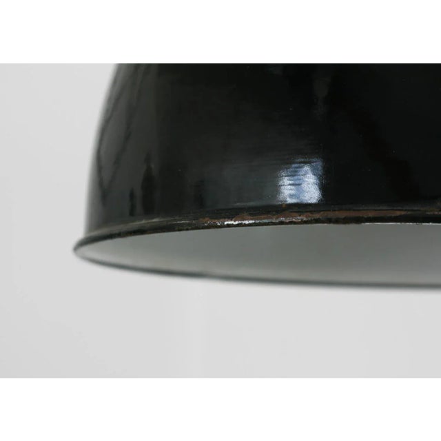 Mid-Century Modern Industrial Ceiling Lamp, 1950s For Sale - Image 3 of 18