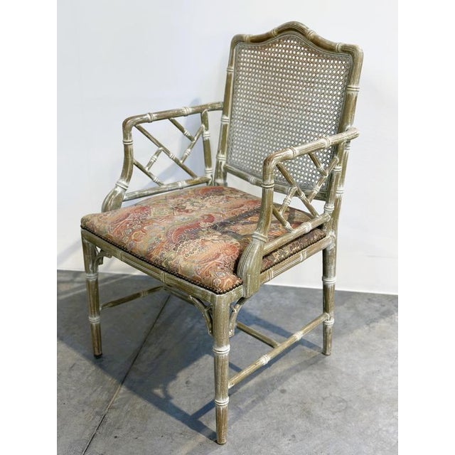 Table Diameter: 117 cm / 46.1 in Height: 77 cm / 30.3 in 2 Armchairs Width: 59 cm / 23.2 in Height: 93 cm / 36.6 in Depth:...