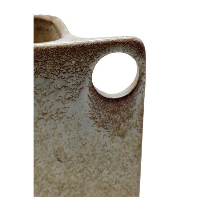 Vintage Italian Mod. 917 Ceramic Vase by Roberto Rigon for Bertoncello, 1960s For Sale - Image 4 of 11