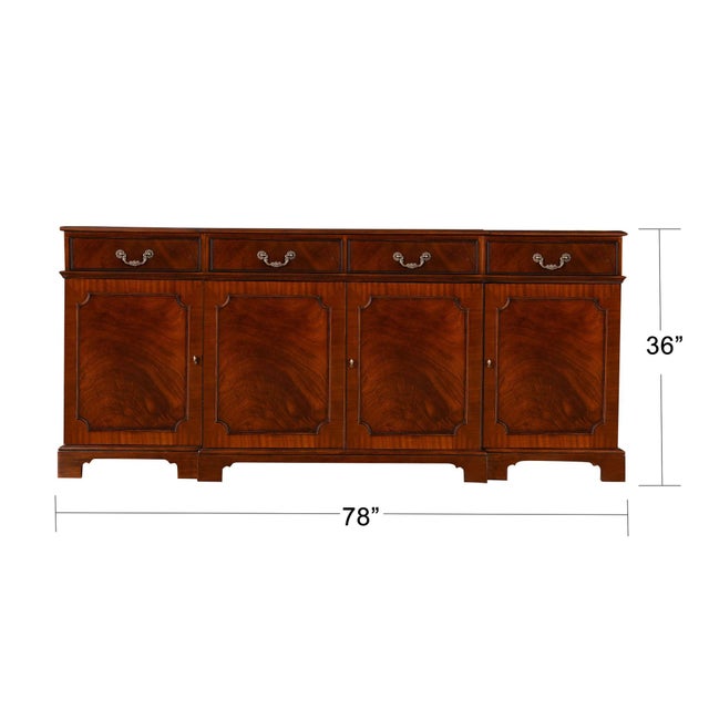 This Mahogany Sideboard or buffet from Niagara Furniture has a great amount of storage space. Produced using the finest...