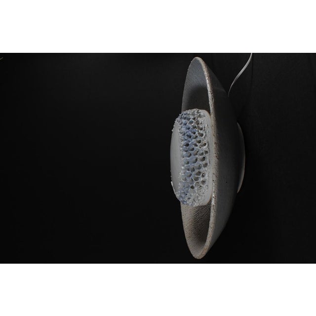 Beige Danish Sculptural Sun Wall Sconce from Brangstrup Stentøj, 1970s For Sale - Image 8 of 17