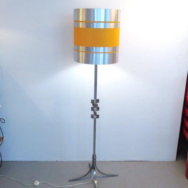 Metal Floor Lamp from Xavier Feal, 1970s For Sale - Image 12 of 14