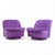 Mid-Century Modern Vladimir Kagan for Directional Mid Century Swivel Lounge Chairs - Pair For Sale - Image 3 of 13