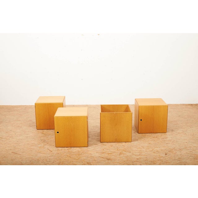 Modular Storage Cubes, Set of 4 For Sale - Image 10 of 18