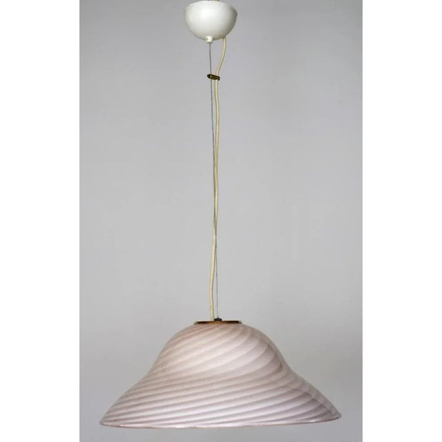 Vintage Dependent Vetri Murano Swirl Glow, 1980s For Sale - Image 6 of 6