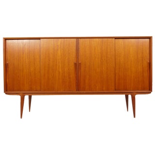 Vintage Danish Highboard by Omann Jun For Sale
