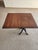 Mid-Century Modern Mid 20th Century Pedestal flip-topGame Table For Sale - Image 3 of 6