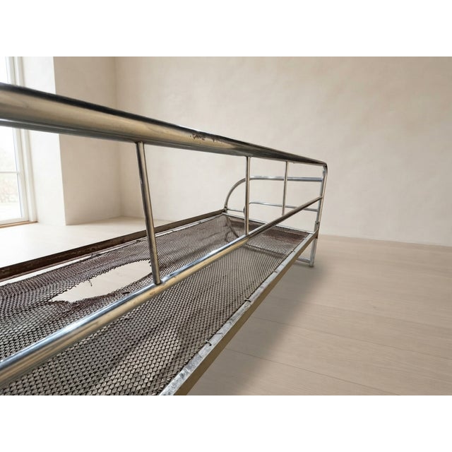 Metal Vintage Chrome Tubular Steel Daybed Frame, Czechoslovakia, 1970 For Sale - Image 7 of 13
