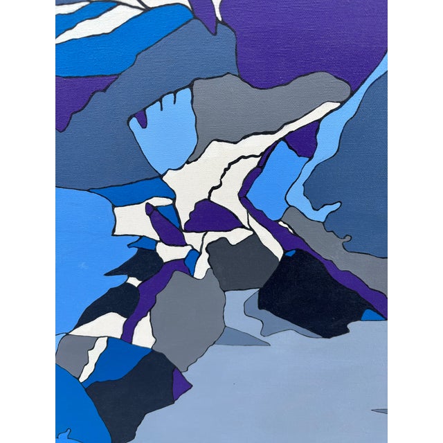 1960s Oil on Canvas Painting For Sale - Image 4 of 9