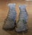 Stone Pair of Vintage French Weathered Stone Shar-Pei Garden Dog Sculptures For Sale - Image 7 of 7