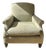 Scroll Arm Large Club Chair For Sale