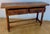 1930s Carved Walnut Console Table With Solomonic Legs and Two Drawers For Sale - Image 4 of 10
