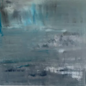 "Morgane Le Fay" Contemporary Original Abstract Painting by Nina Weintraub