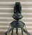 American Vintage Oxidized Brass Carriage Lamp/Lantern/Sconce With Blackened Finish For Sale - Image 3 of 8