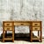 Vintage Coastal Woven Rattan Writing Desk For Sale - Image 4 of 8