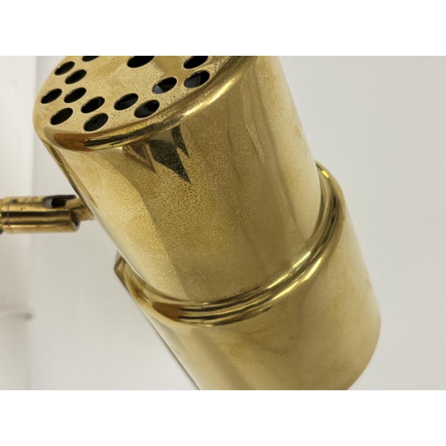 Brass Wall Lights by Hans-Agne Jakobsson, 1960s, Set of 2, in Good conditions. Designed 1960 to 1969 This piece has an...